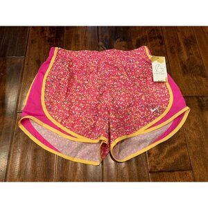 Nike Pink, Yellow & Green Splatter Dri-Fit Running Shorts, Size S, NWT! $35